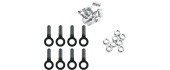 SKS mudguard mounting elements for Chromoplastics/Bluemels/Longboards