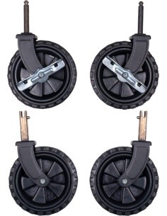 Replacement Wheels for Utility Wagon 12 x 3 cm (4.7 x 1.2 inches) – 4 Pcs.