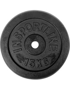 Cast Iron Weight Plate inSPORTline CastCzech 15 kg 30 mm