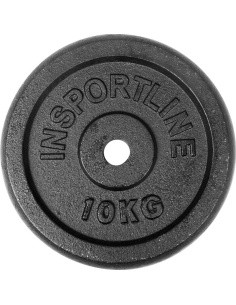 Cast Iron Weight Plate inSPORTline CastCzech 10 kg 30 mm