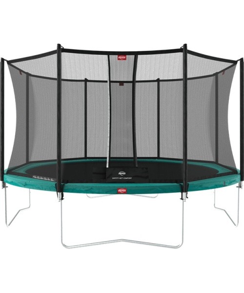 Batutas BERG Favorit Regular 380 žalias + apsauginis tinklas Comfort