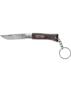 Knife Keychain Opinel Colorama 04 Inox Grab Black
