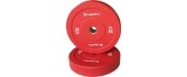 Rubber Weight Plate inSPORTline Bumper Plate Go 25 kg 50 mm