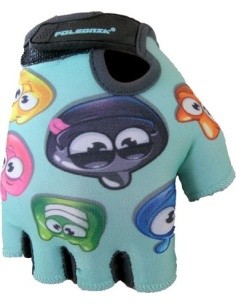 Children’s Cycling Gloves POLEDNIK Baby - Turquoise