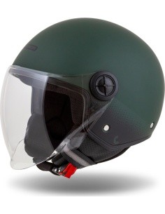 Motorcycle Helmet Cassida Handy Matte Green/Black