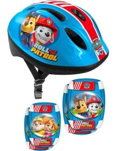 Children’s Helmet + Protectors Set Paw Patrol