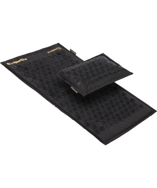 Acupressure Mat and Pillow inSPORTline EcoSpike - Black