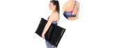Acupressure Mat and Pillow inSPORTline EcoSpike - Black