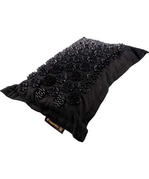Acupressure Mat and Pillow inSPORTline EcoSpike - Black