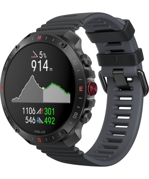 Polar Grit X2 Pro Sport išmanusis laikrodis - Juoda