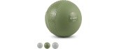 Mini medicininis kamuolys inSPORTline Sendelar 11 cm / 1 kg - Žalia