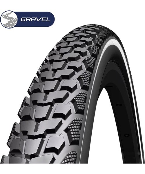 Padanga Rubena Gripper 700 x 40C (42-622) // Gravel, kamerinė, nelankstoma