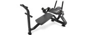 Plate-Loaded Decline Abdominal Machine inSPORTline Velocer