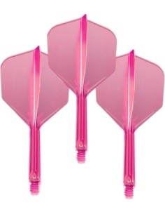 Dart Flights Target K-Flex Neon No.6 In Between – 3-Pack - Fluo Pink