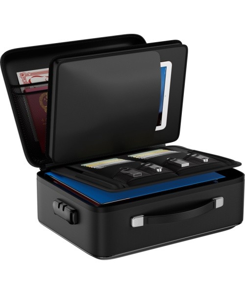 Protective Hard‑Shell Case w/ Organizer inSPORTline Dorcuba 37 x 27.5 x 13.5 cm