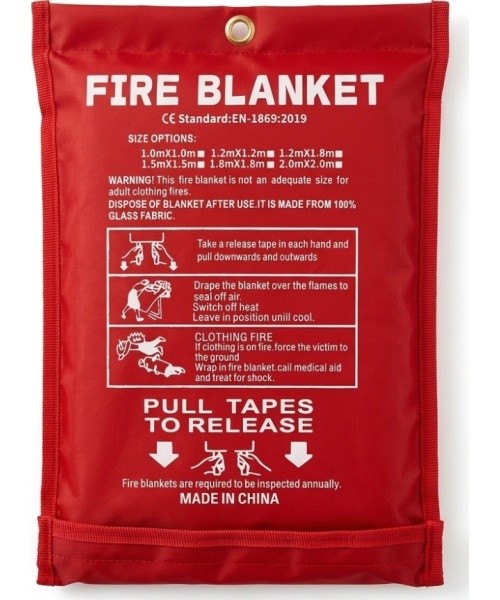 Fire Blanket inSPORTline Blanfir SQ 150 x 150 cm