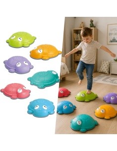 Stepping Balance Stones inSPORTline STS06 – 6 Pcs. - Turtles