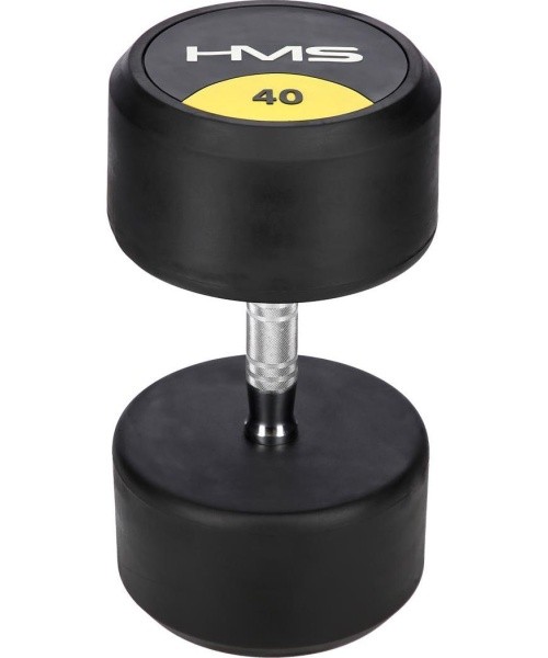 Gumuotas hantelis HG PRO HMS - 40 kg