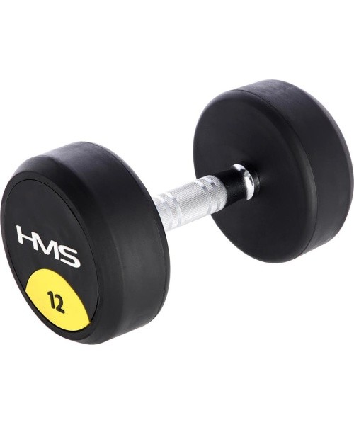 Guminis hantelis HG PRO HMS - 12 kg