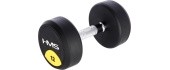 Guminis hantelis HG PRO HMS - 12 kg