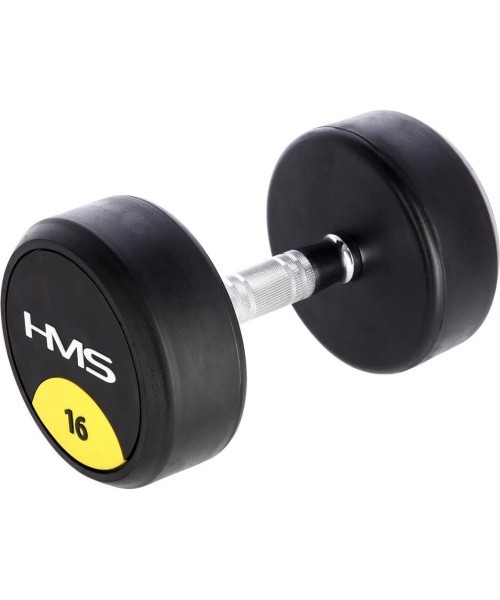 HG PRO RUBBER DUMBBELL HMS - 16 kg