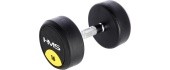 Gumuotas hantelis HG PRO HMS - 16 kg