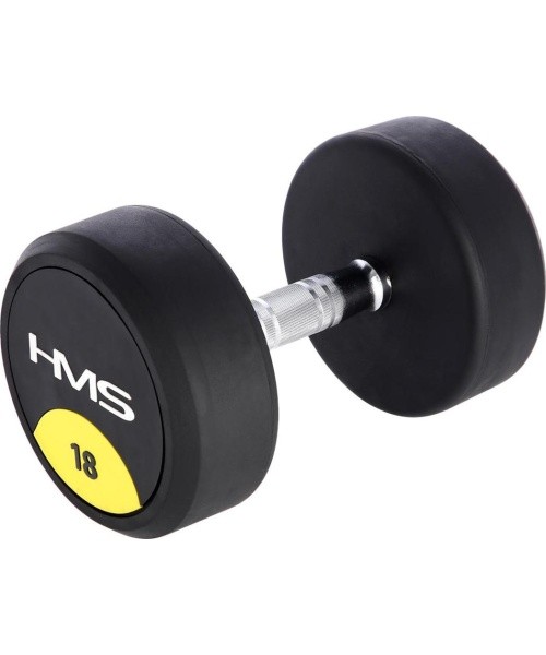 HG PRO RUBBER DUMBBELL HMS - 18 kg