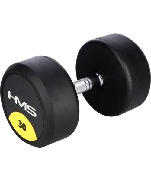 HG PRO RUBBER DUMBBELL HMS - 30 kg