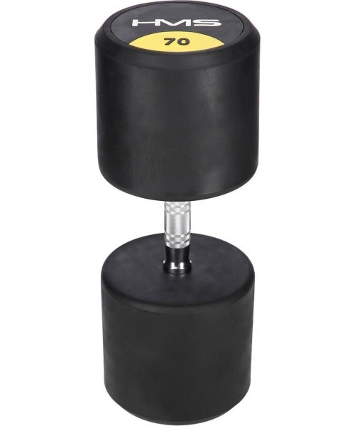 Guminis hantelis HG PRO HMS - 70 kg