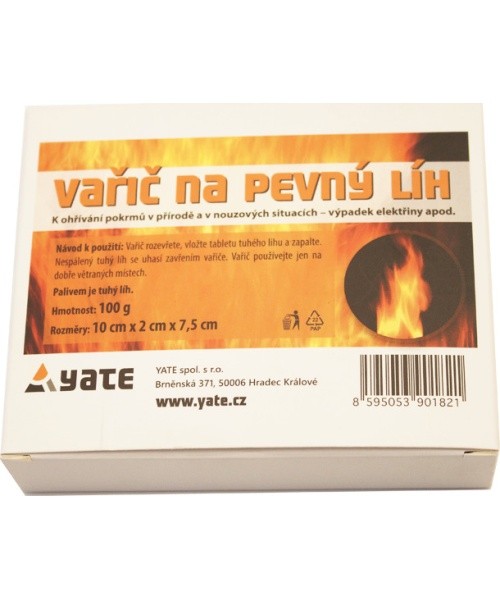 Solid Alcohol Stove Yate