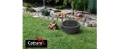 Fireplace LA PALMA grey MgO