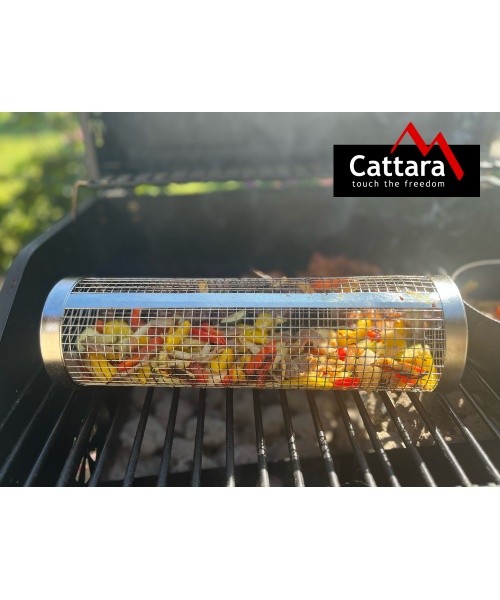 Stainless steel grill cylinder 9x30cm