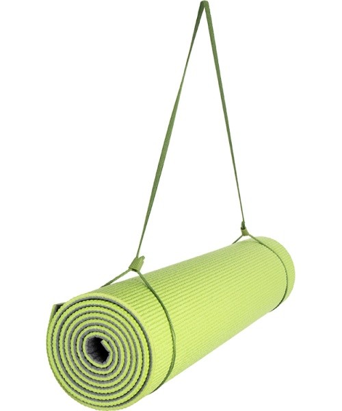 Two-layer Yoga Mat Yate - Green, Grey