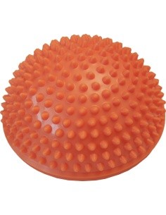 Massage Ball Yate Spiky Half Ball, 16 cm - Orange