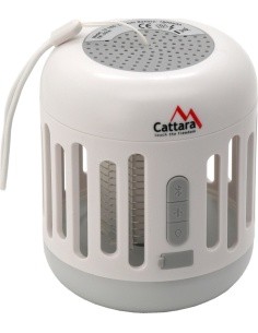 Cattara įkraunamas žibintuvėlis su UV vabzdžių gaudykle ir Bluetooth muzika