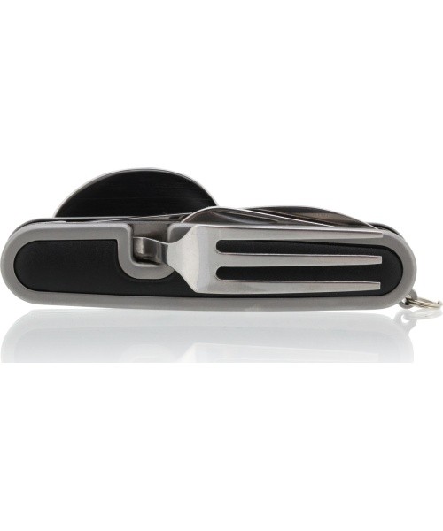 Sudedamas peilis su stalo įrankiais Cattara CAMPING, 9 cm