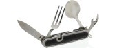 Folding knife with cutlery tool Cattara CAMPING, 9 cm