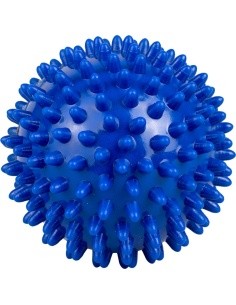Masažo kamuoliukas Yate Spiky, 8 cm – raudonas