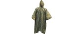 Lietpaltis-poncho Highlander, alyvuogių spalvos