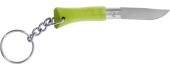 Opinel Colorama 02 inox grab light green keychain knife
