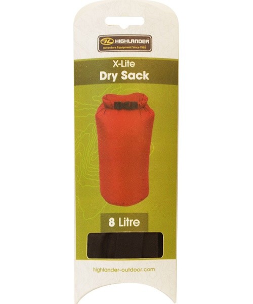 Drysack Highlander, Waterproof, 13 l - Black