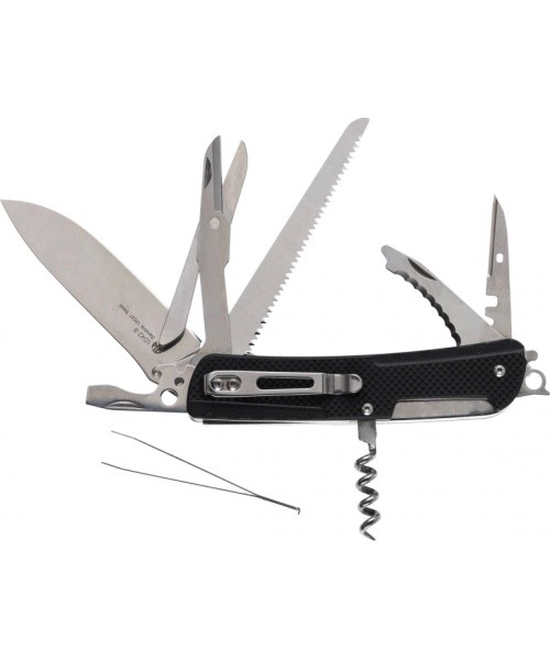Pocket Knife Ruike LD42-B, Multifunctional, Black