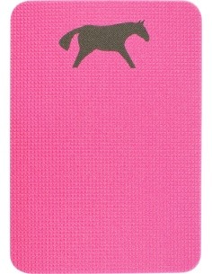 Sit Mat Yate Horse, 400x285x10mm, Pink/Antracit