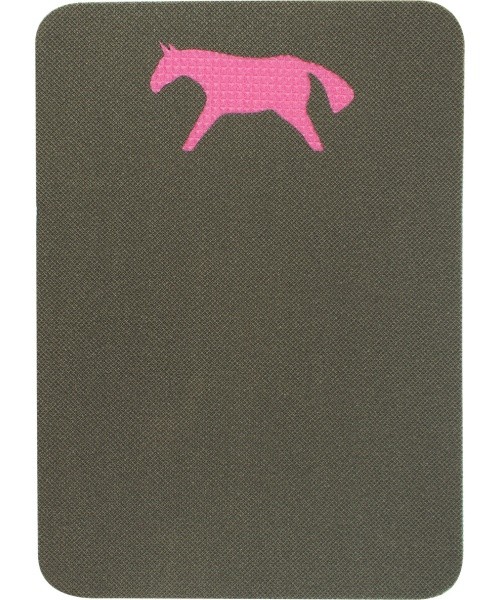 Sit Mat Yate Horse, 400x285x10mm, Pink/Antracit