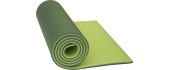 Double-Layer Mat Yate, 10 mm - Light Green/Dark Green
