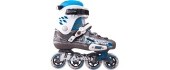 Fixed roller skates Baud BD276 - Blue-Grey