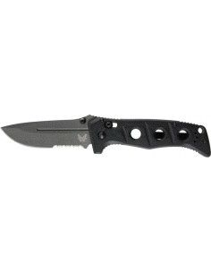 Sulankstomas peilis Benchmade 275SGY-1 Adamas Combo, pilkas