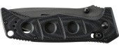 Sulankstomas peilis Benchmade 275SGY-1 Adamas Combo, pilkas