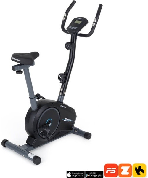 Exercise Bike inSPORTline Ellare II - Black/Blue