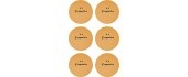 Table Tennis Balls inSPORTline Elisenda S2 – 6 Pcs. - White